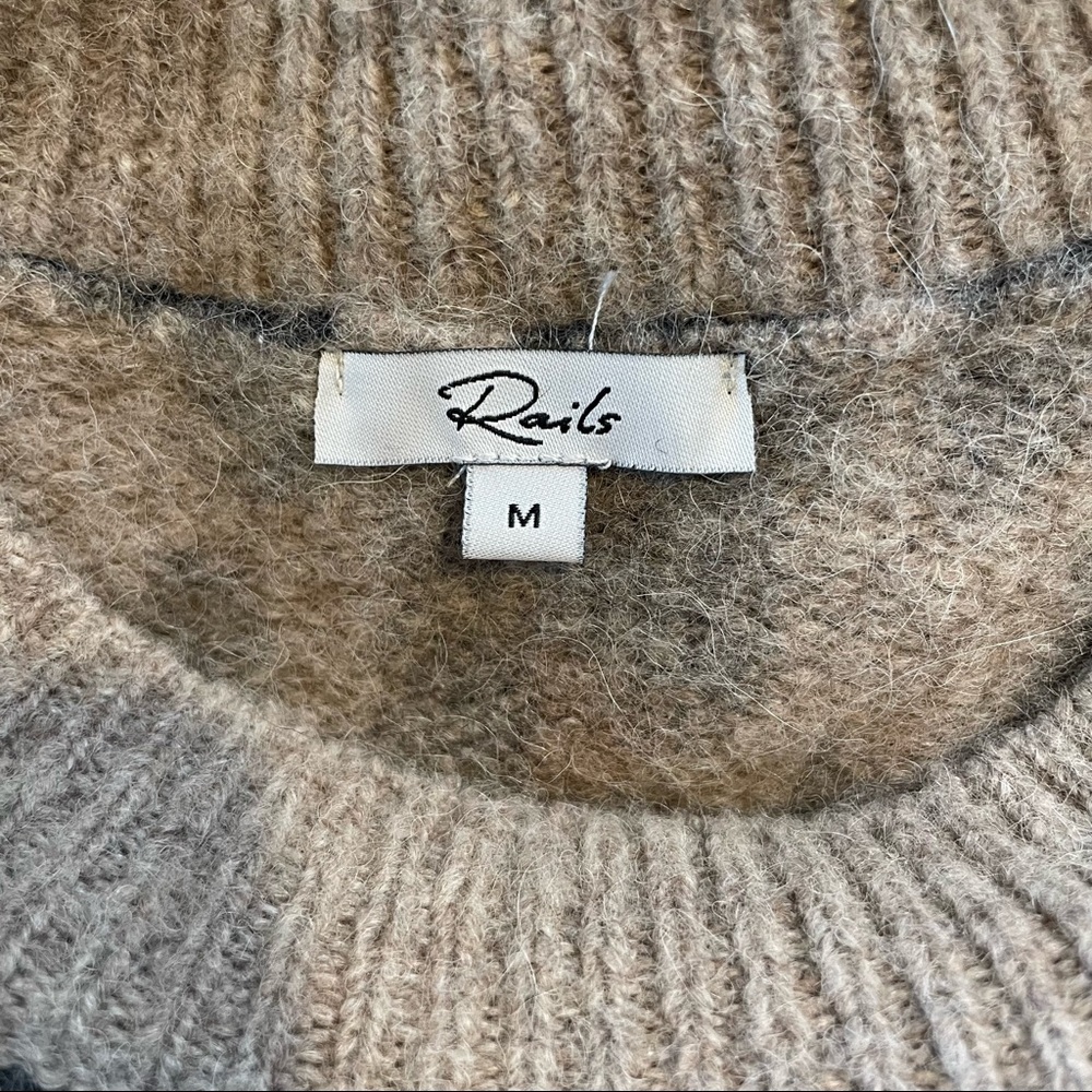 Rails Lana Leopard Print Sweater - image 5